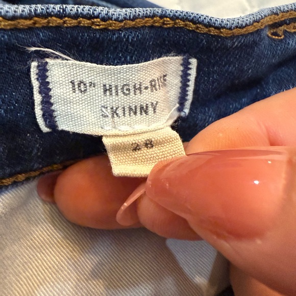 Madewell High-rise Skinny Denim Jeans Size 26 - Picture 8 of 9